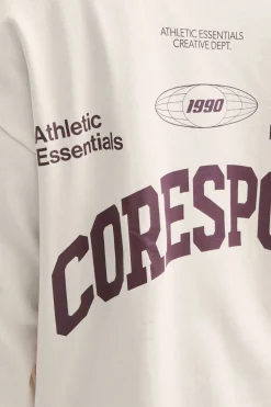 Sudadera cropped athletic essentials