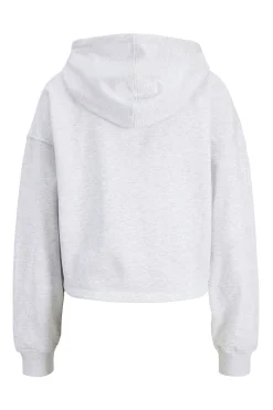 Sudadera cropped con capucha