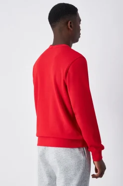 Sudadera cuello caja