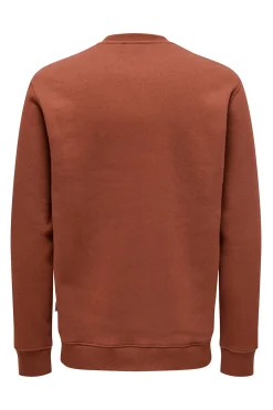 Sudadera cuello redondo