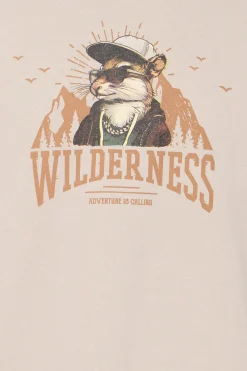 Sudadera cuello redondo