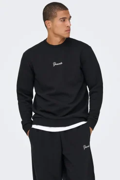 Sudadera cuello redondo