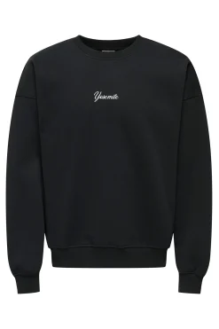 Sudadera cuello redondo