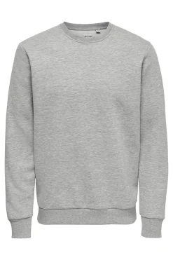 Sudadera cuello redondo