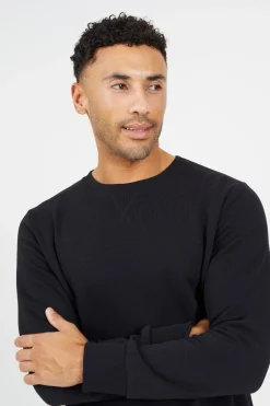 Sudadera cuello redondo