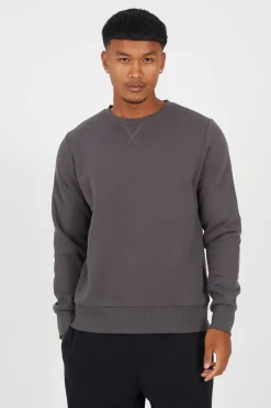 Sudadera cuello redondo