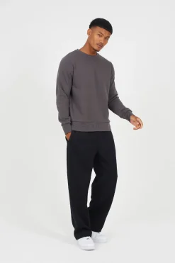 Sudadera cuello redondo