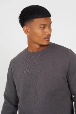 Sudadera cuello redondo