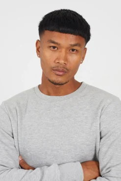 Sudadera cuello redondo