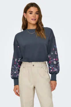 Sudadera cuello redondo