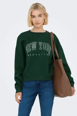 Sudadera cuello redondo