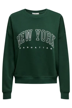 Sudadera cuello redondo