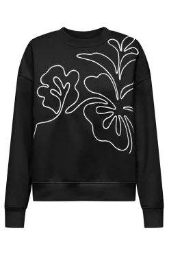 Sudadera cuello redondo