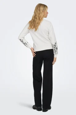 Sudadera cuello redondo