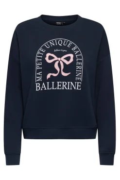 Sudadera cuello redondo