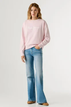 Sudadera cuello redondo