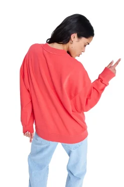 Sudadera cuello redondo