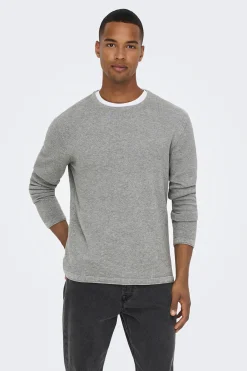 Sudadera cuello redondo