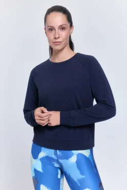 Sudadera cuello redondo