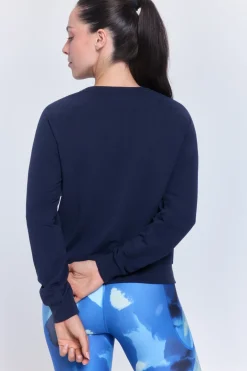 Sudadera cuello redondo