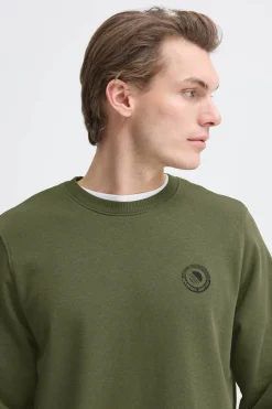 Sudadera cuello redondo logo