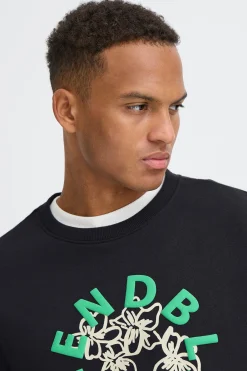 Sudadera cuello redondo logo