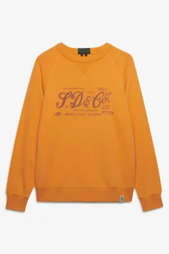 Sudadera cuello redondo logo