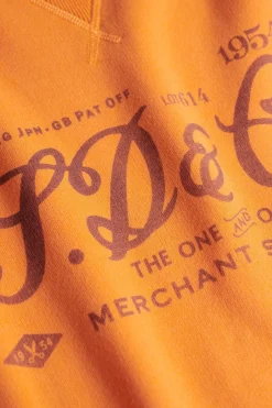 Sudadera cuello redondo logo