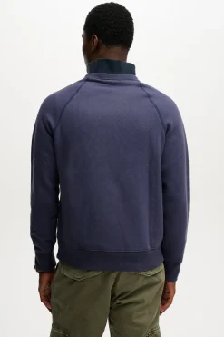 Sudadera cuello redondo logo