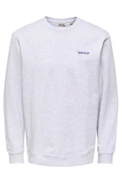 Sudadera de cuello redondo