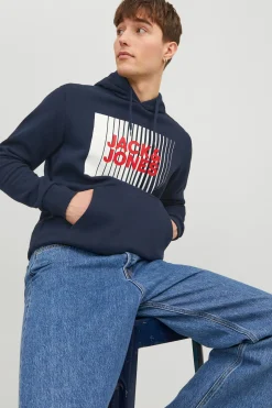 Sudadera est&aacute;ndar fit capucha