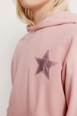 Sudadera estrella foil ni&ntilde;a