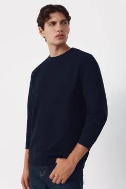 Sudadera estructura cuello caja