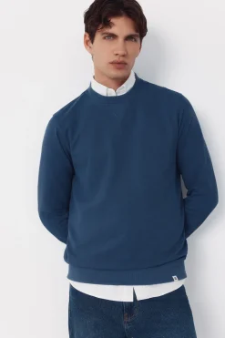 Sudadera estructura cuello caja