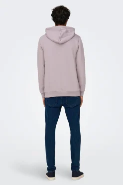 Sudadera felpada con capucha