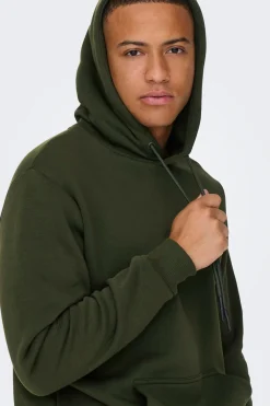 Sudadera felpada con capucha