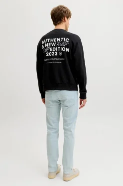 Sudadera holgada backprint