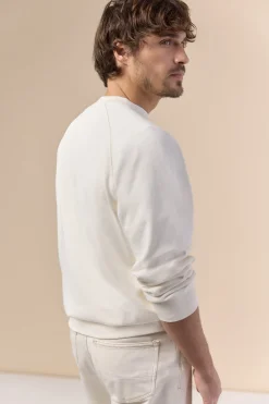 Sudadera logo cuello redondo