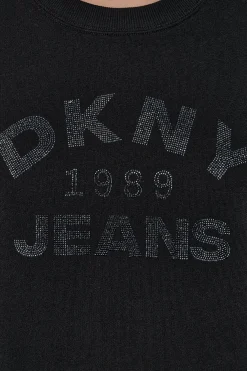 Sudadera logo dkny