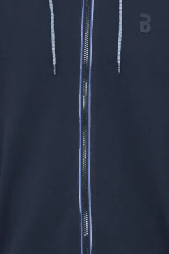 Sudadera piqu&eacute; con capucha