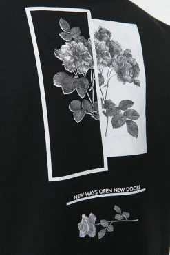 Sudadera print floral