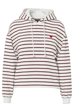 Sudadera rayas bordado