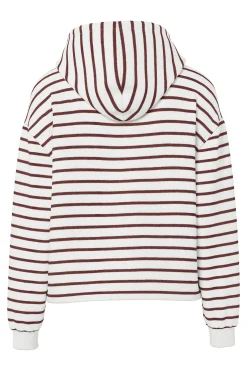 Sudadera rayas bordado