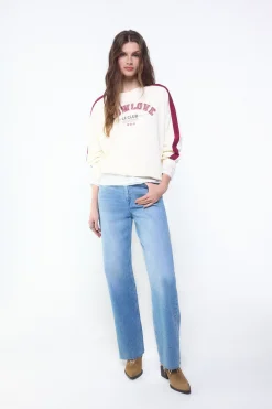 Sudadera slowlove oversize