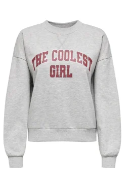 Sudadera texto frontal