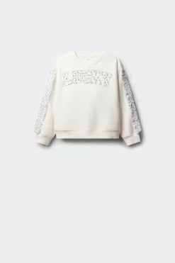 Sudadera volantes lucky ni&ntilde;a