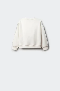 Sudadera volantes lucky ni&ntilde;a