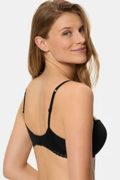 Sujetador con aros de suave microfibra