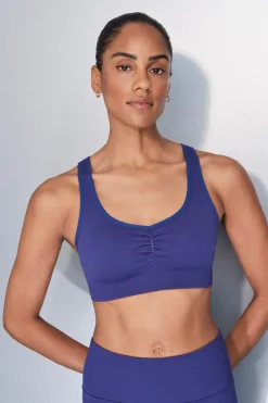 Sujetador deportivo azul SEAMLESS FIT