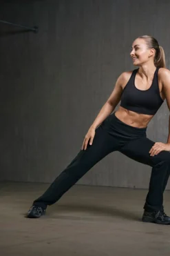 Sujetador deportivo cremallera sujeción alta